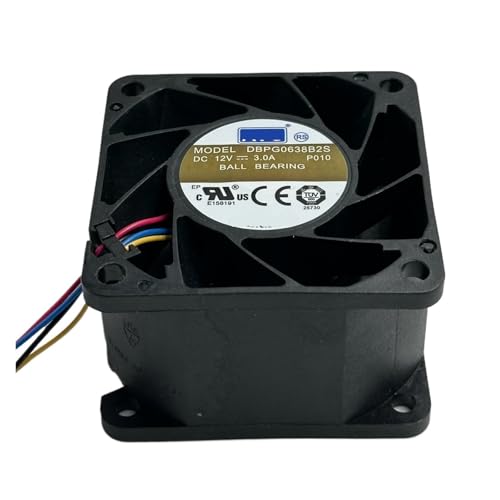 Ventilateur de refroidissement de serveur 60x60x38mm 12V 3A DBPG0638B2S à 4 fils