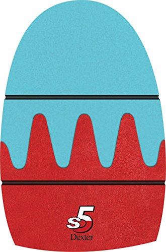 Dexter The 9 Sole Average Slide 5 Sawtooth Bowling Shoe, Brown, Medium (Men's 9-10.5, Women's 11)