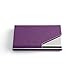 Partstock(TM) Business Name Card Holder PU Leather & Stainless Steel Multi Card Case,Business Name Card Holder Wallet Credit card ID Case/Holder For Men & Women, with Magnetic Shut.(Purple)