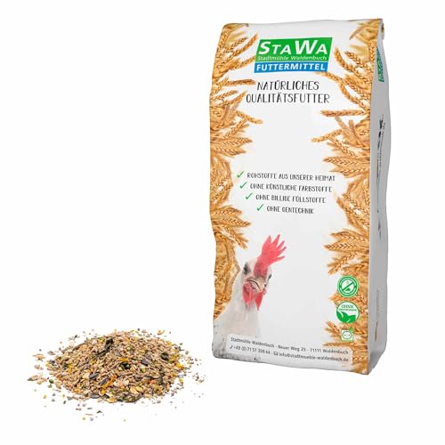 StaWa Wachtelfutter-Mix mit Kräuter, ohne Gentechnik, 10 kg