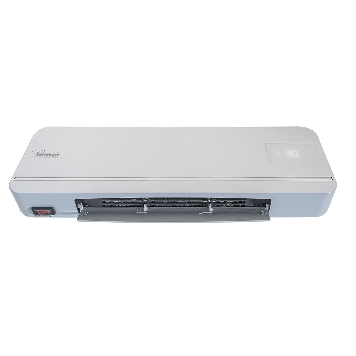 Bimar HP131 Termoventilatore a Parete Wi-Fi, Eroga Potenza in Base alla Temperatura Ambiente. Termoventilatore con Telecomando, App, Controllo Vocale, Programmatore e Oscillazione Automatica