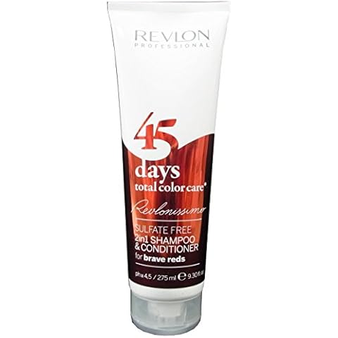 REVLON PROFESSIONAL 45 Days Total Color Care 2-in-1 Shampoo & Conditioner, 1er Pack (1 x 275 ml) Cover