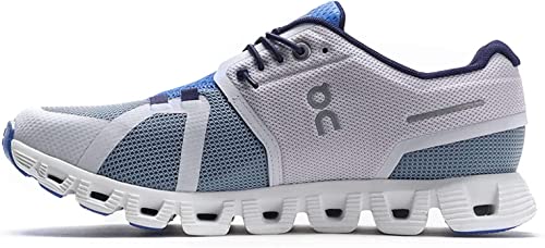 Image of On Women's Cloud 5 Push Sneakers, Lavender /Chambray, 10