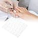 Double Sided Adhesive Nail, 10 Sheets Transparent Double-Sided Adhesive Tapes Toenail Toe Nail Sticker Nail Glue Sticker False Nail Tips for Women and Girls