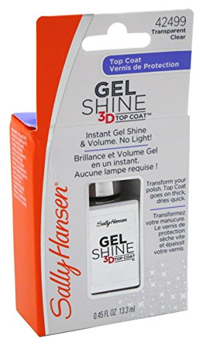 Preisvergleich Produktbild Sally Hansen Gel Glanz Topcoat 3D (Pack of 2)