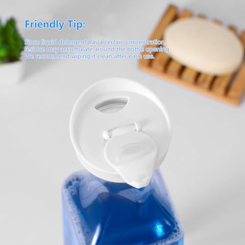 Laundry Detergent Dispenser,54oz Fabric Softener Dispenser,Plastic Liquid Laundry Detergent Container,Laundry Detergent Organizer for Laundry Room Organization with 4 Labels,3 Pack - Image 4