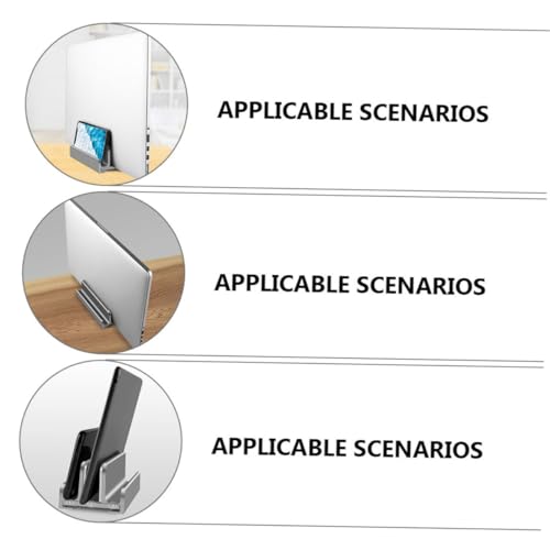 Soporte ajustable de aluminio para laptop con ranuras miniatura 2