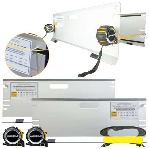 3-in-1 Toe Alignment Plates - Wheel Alignment Tool Kit for Toe...