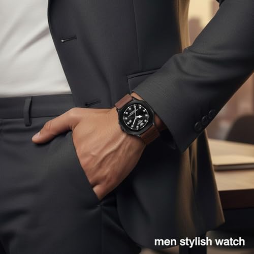 Image of Abx7200 Black Dial NewArrival Arabic Style Brown Silicone Magnet Strap Date Working Quartz Watch for Boys-