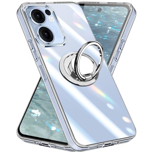 Amazon.co.jp: 対応 OPPO Reno13 A ケース クリア リング付き TPU 薄型