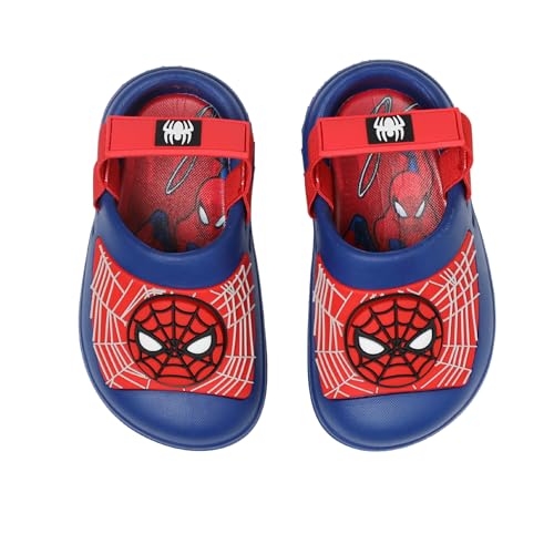 Marvel Spiderman Clogs for Kids, 7, Red/Blue — view 3
