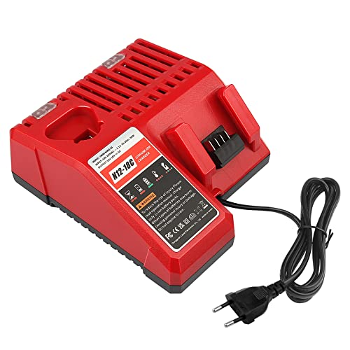 LabTEC M12&M18FC - Cargador Doble para Milwaukee, 12 V-18 V, 90 W...