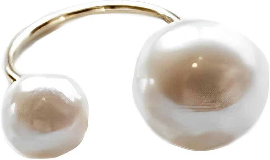 素敵な大玉パールのフラワーリング 素敵な大玉パールのフラワーリング 素敵な大玉パールのフラワーリング