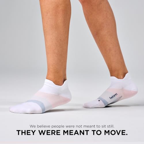 Image of Feetures Elite Light Cushion Mini Crew Sock - Sport Sock with Targeted Compression