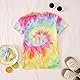 Big Sister Kinder T-Shirt Baby Ankündigung für Mädchen Top Sommer Kurzarm Kleinkind Hemd Niedliches Mädchen Tees Baumwolle Geschwister Kinderkleidung(Grünlich-gelb,4-5Jahre)