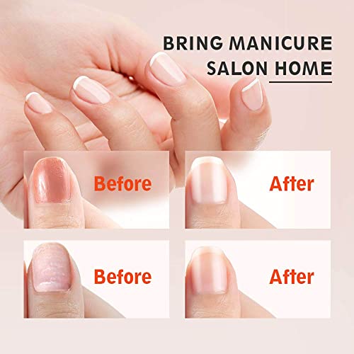 PAINLESS Nail Bits 5 In 1 Tool Nail Care Electric Machine Kit Automatic Manicure Sets Nail Polish Art Kits | Nails Decorator Salon Sharper Grinder Drill Machine (White) - Image 5