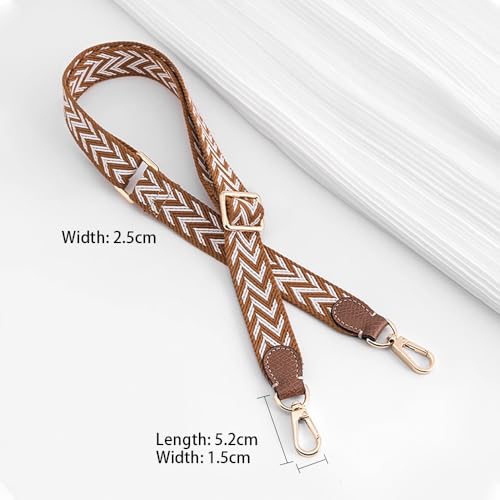Image of Purse Straps Replacement, Handbag Crossbody Shoulder Strap Adjustable for Small Tote Bag Women