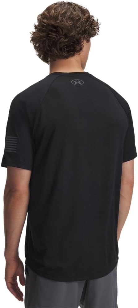 Under Armour Mens Freedom Tech Short Sleeve T Shirt - Image 2