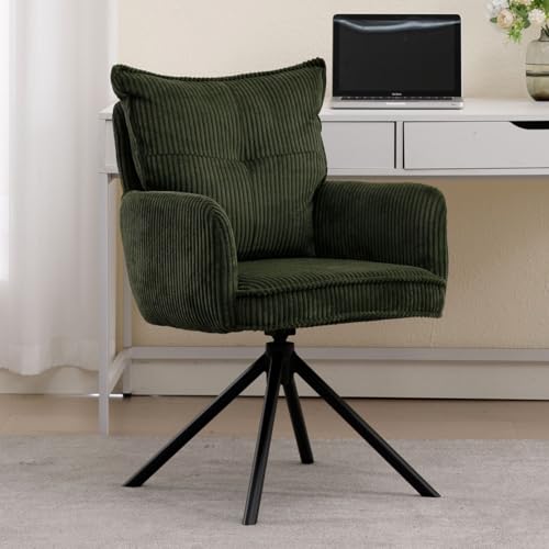 Comfort extra: il sedile e lo schienale di questa sedia da scrivania sono imbottiti in modo da offrirti un comfort e un sostegno eccezionali. Il cuscino spesso avvolge il tuo corpo, rendendola ideale per uno stile di vita sedentario.