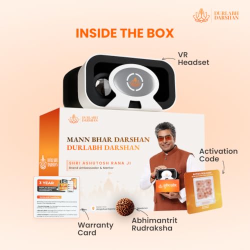 Image of Durlabh Darshan VR Headset +2 Year App Subscription