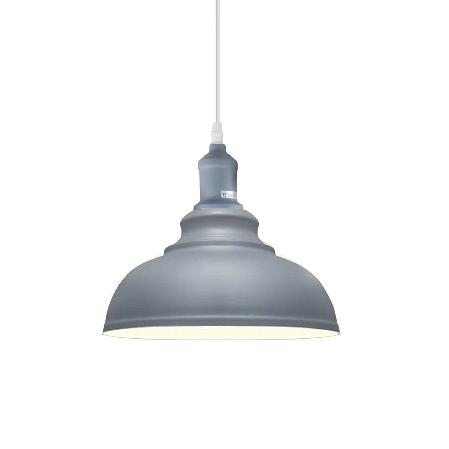 Lámpara colgante moderna vintage industrial colgante iluminación techo pantalla - Imagen 10 de 25