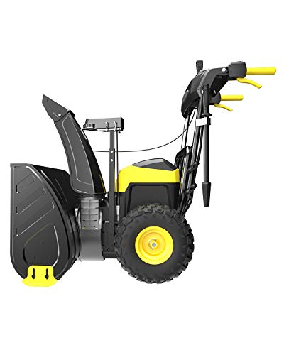 image for PowerSmart Snow Blower, 24-inch Cordless Snow Blower, 80V 6.0Ah Lithiu