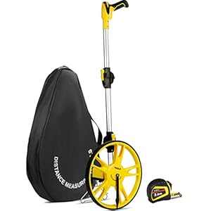 AIRAJ 99999,9 Meter Faltbares Messrad Set