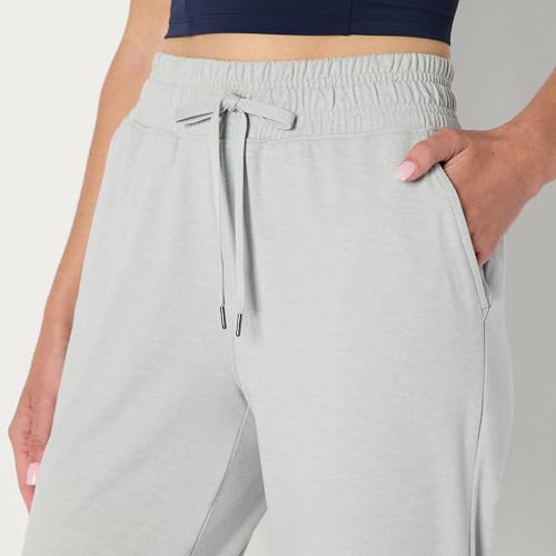 Amazon Essentials Women's Athletic Soft Performance Lightweight Stretch Workout Jogger Sweatpants, Moisture-Wicking, Space Dye Dove, X-Small - image 5
