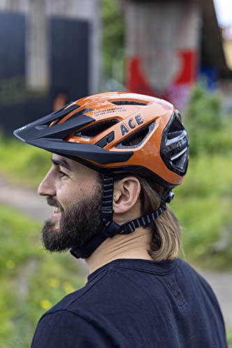 ABUS Stadthelm Urban-I 3.0 ACE - sportlicher Fahrradhelm mit LED-Rücklicht, verlängertem Schirm und Magnetverschluss - für Damen und Herren… – Ansicht 5