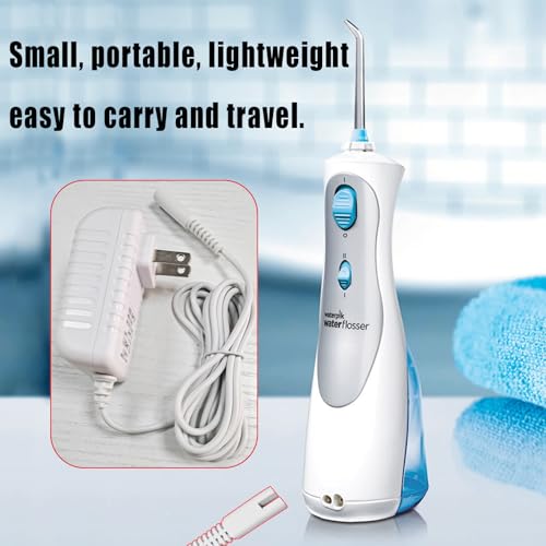 Charger Replacement for Waterpik Water Flosser WP360 WP360W WP450 WP450W WP462 WP462W Charging Cord Power Supply Adapter 2 Prong Connector