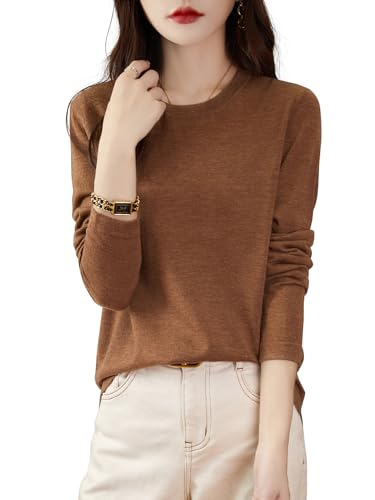 T-shirt mérinos femme thermorégulateur manches longues contre le froid