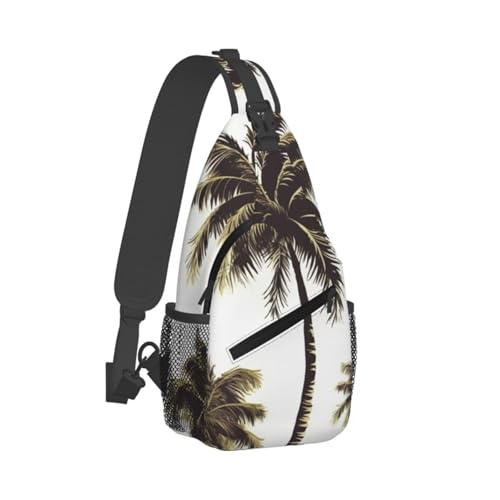 Bolso Cruzado Masculino de Pecho Tipo Bandolera Negro miniatura 3