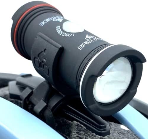 Topside Bike Helmet Light - Bright, Wide Angle, Dual Front & Rear Light for All Cyclists, Waterproof, 43 hr& USB Rechargeable Bike Light.
