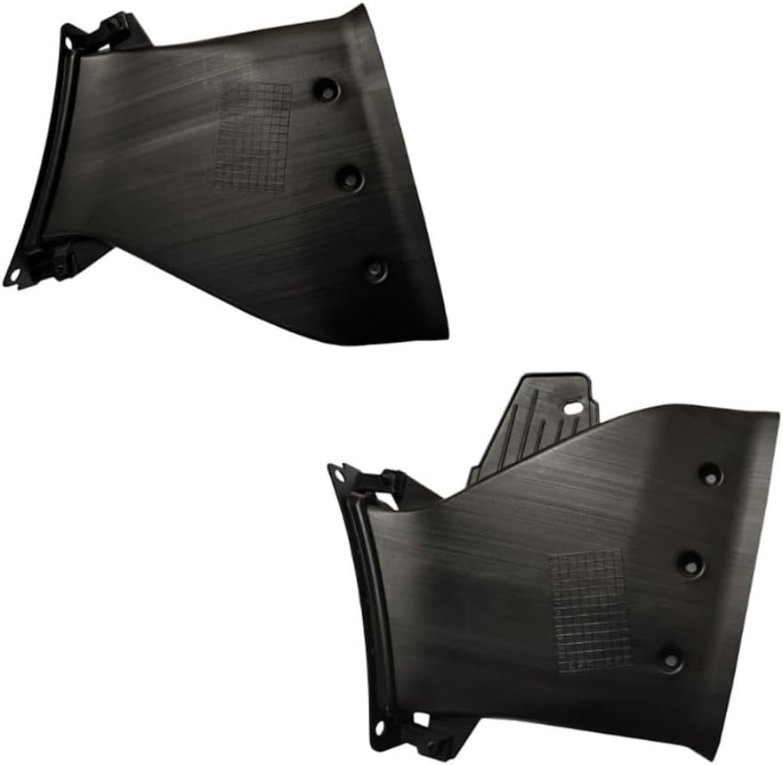 For Hyundai Santa Fe 2019 2020 Bumper Cover Air Duct Driver And Passenger Side | Pair | Front | HDPE Plastic | Replacement For HY1038143, HY1039143 | 191275664216, 191275664230