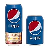 ビール缶カバー シリコンスリーブ ビールを隠す 飲料缶を隠す アウトドアイベント パーティー コース公園 スポーツイベント ゲーム ビーチ (350ml Blue, 2)