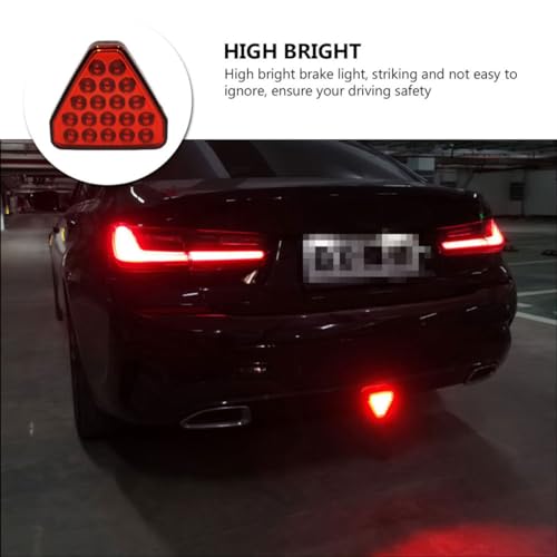 GALPADA 2 Peças Luz Piloto Lâmpada De Parada Luzes Traseiras Brilhantes Travesseiro De Carro Luz De