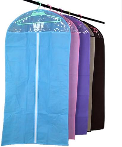 Clothes Suit Cover Zipper Bags Dustproof Storage Protector (Random: Size)