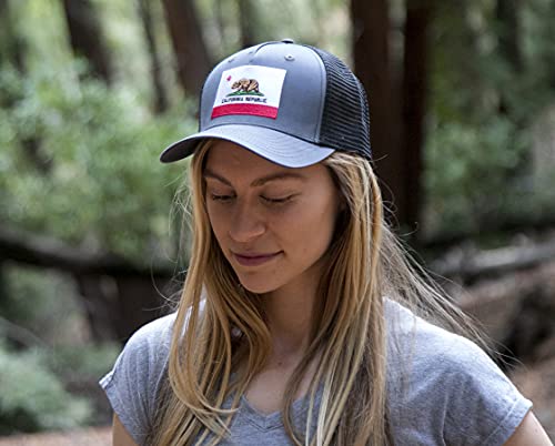 Image of International Tie State Hat for Men and Women, Adjustable Snapback Trucker Baseball Cap with Embroidered Patch