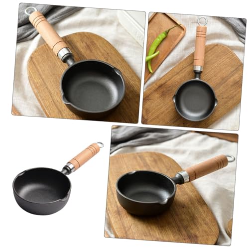 BESPORTBLE Cast Iron Small Frying Pan Pour Oil Pot for Cooking Pots Kitchen Accessory - Image 4