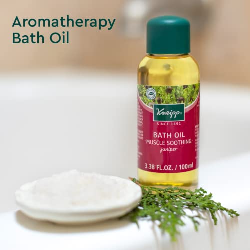 Kneipp Juniper Herbal Bath Oil, Muscle Smoothing, 3.38 Fl. Oz. #TOP7