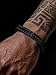 Richsteel Christmas Gifts for Men-Mens Stainless Steel Bracelet, Black Mens Bracelet Men Accessories Fashion Jewlery