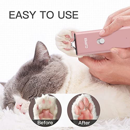 image for Grimgrow Dog Cat Home Hair Waterproof Clipper Portable Electric USB Re