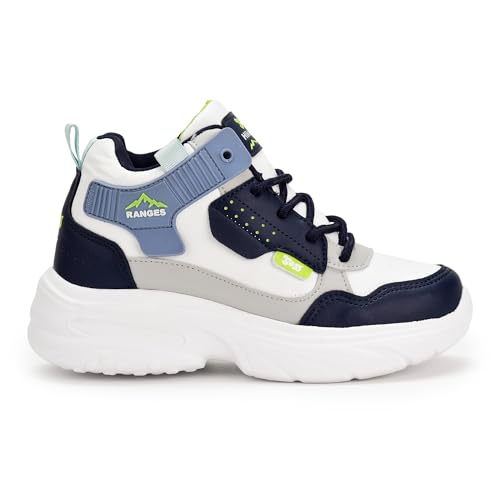 Image of G&D Ranges Unisex Kids Shoes Soft Sole | Memory Form with EVA Sole | Synthetic Upper Breathable, Lightweight | Comfortable & Durable Stylish Indoor & Outdoor | Sports Shoes