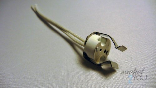MR16 GU5.3 Socket with Retaining Clips for Halogen/LED Lamps