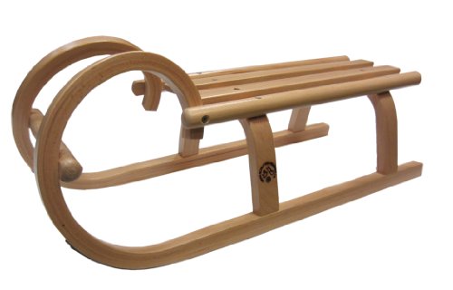 Preisvergleich Produktbild Handgemachter Hörnerschlitten 60cm lang