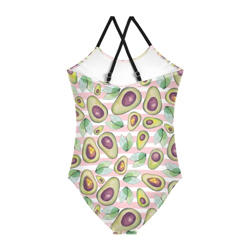 Image of Ollabaky Girls One Piece Swimsuit Bathing Suit Beachwear 3-10T