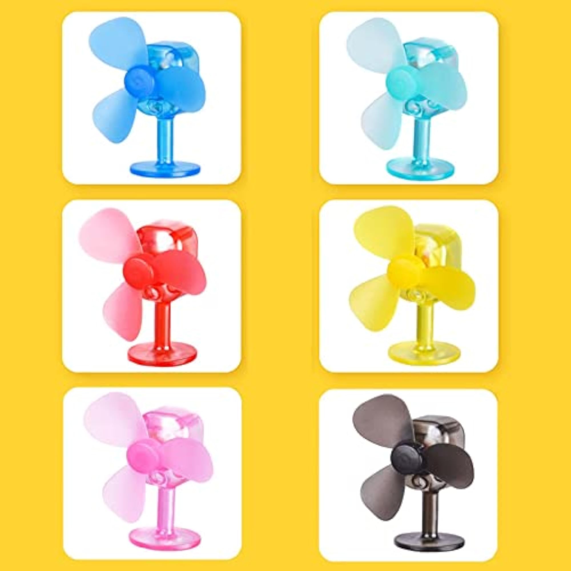 Wind Powered Luminous Small Fan for Motocross Styling