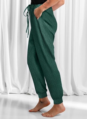 Image of Dokotoo Womens 2026 Soft Casual Drawstring Tie Elastic Waist Loose Jogger Pants with Pockets