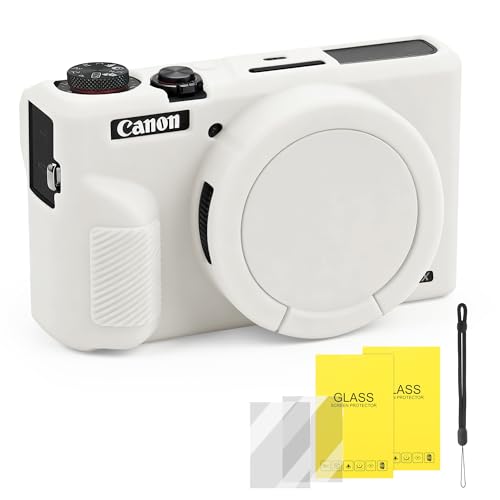 Funda para Cámara Canon PowerShot G7 X Mark III Beige miniatura 1