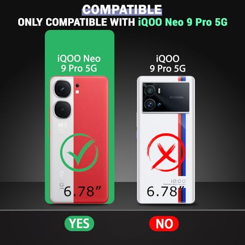 Image of TheGiftKart Luxurious Golden-Plated Back Cover Case for iQOO Neo 9 Pro 5G | Raised Lips for Camera & Screen Protection | Shockproof Design | Stylish Back Cover Case for iQOO Neo9 Pro 5G (TPU, Black)